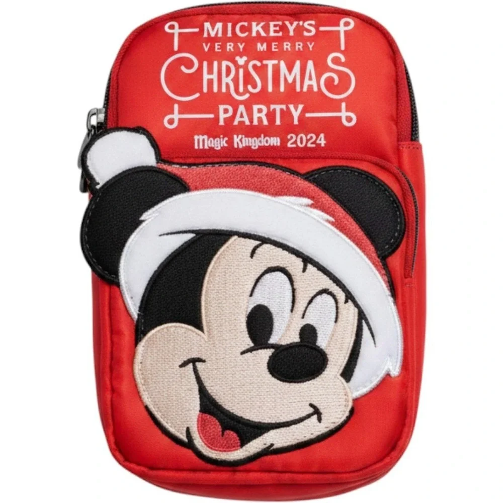 Disney Parks LUG Magic Kingdom 2024 Mickey's Very Merry Christmas Party Bag NEW